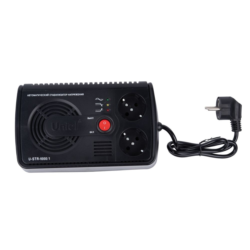 U-STR-1000-1 Стабилизатор напряжения Uniel серии Standard Courage 1000 ВА