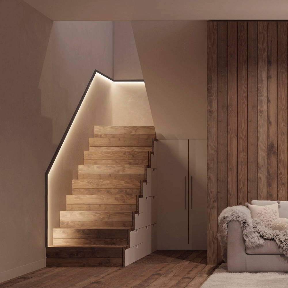 Профиль WALL-2228-2000 ANOD BLACK (Arlight, Алюминий) 050488