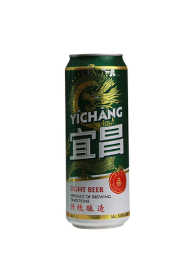 Пиво "Yichang" светлое пастеризованное фильтрованное  0.45 л.ж/б