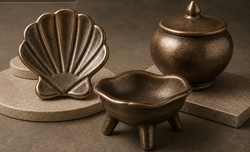 Металлический бронзовый - глазурь 200гр