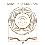 Круг КЛТ2 125х22,23 ZK Круг КЛТ2 125х22,23 ZK