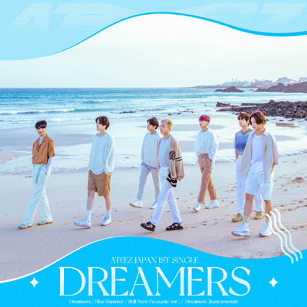 Японский альбом ATEEZ - Dreamers [DVD/B Ver.]