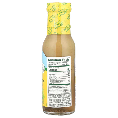 California Olive Ranch, Лимонный белый бальзамический заправка для винегрета, 236 мл (8 жидк. Унций)