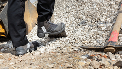 Ботинки Haix  CONNEXIS Safety+ GTX mid/grey-silver