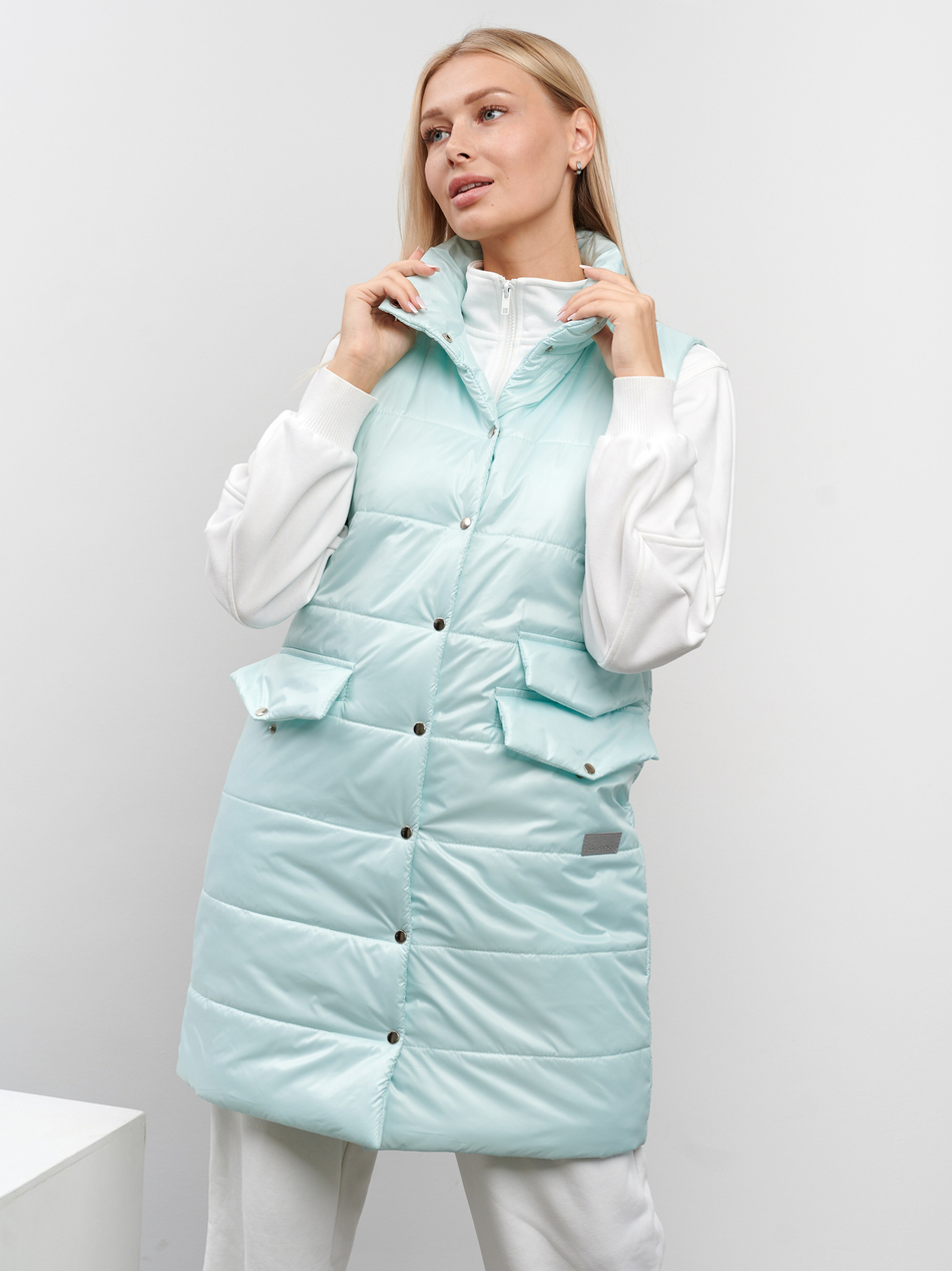 Жилет женский "Наоми" горчица