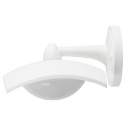 Садово-парковый светильник ЭРА ДБУ 07-8-004 Дели 4 белый 4 гранный настенный IP44 светодиодный 8Вт 6500K | Садово-парковые светильники