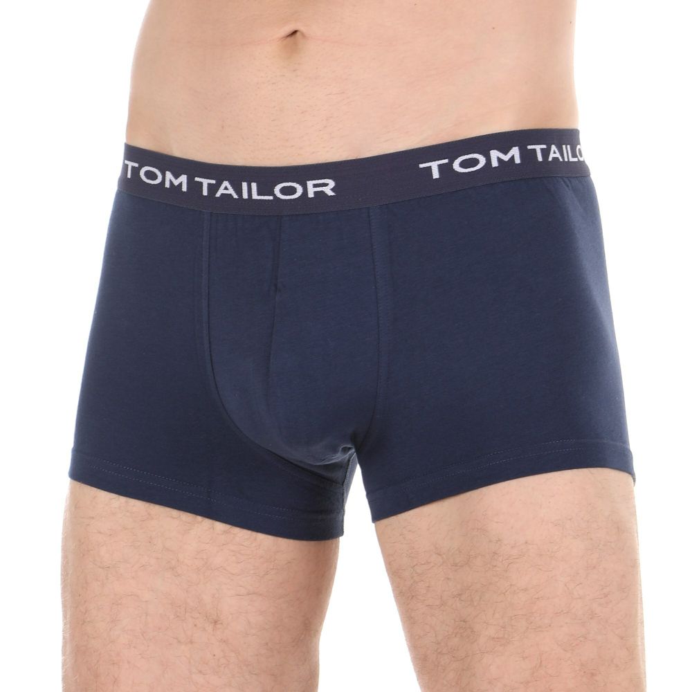 Мужские трусы боксеры набор 3в1 (красные, зеленые, темно-синие) Tom Tailor 70162/6061 450