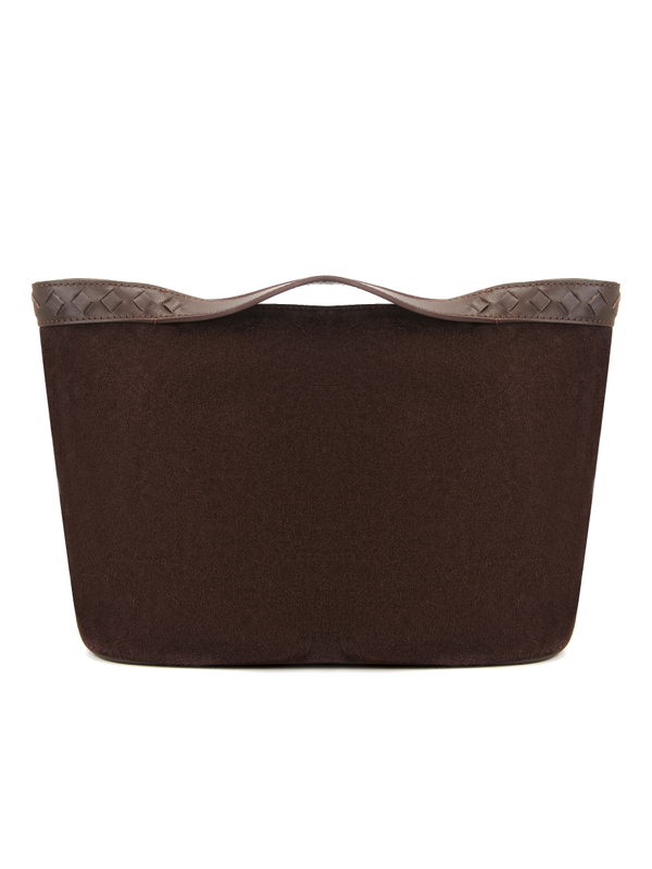 Сумка-тоут SIENA шоколадного цвета