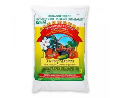 Грунт Земля-Матушка 3 л универсальный, БашИнком