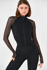 Комбинезон с поддержкой 10 см легинсами и длинными рукавами из сетки