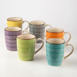 Кружка White Fox WF-MR380 Мix. Relax керамическая 380 мл. | White Fox