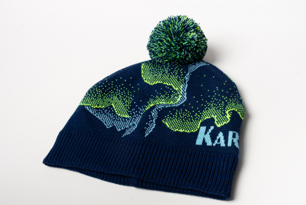 Вязаный комплект «Северное сияние»