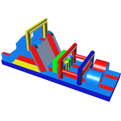 Коммерческая надувная полоса препятствий «Оптимальная», 10*3*4 м