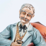 Фарфоровая мануфактура Capodimonte «Коллекционер марок»