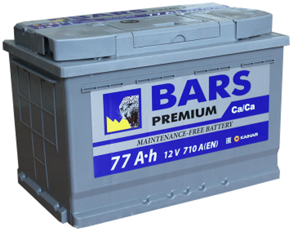 BARS PREMIUM 6СТ- 77 аккумулятор