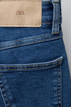 ZARA ДЖИНСОВЫЕ ШОРТЫ, СИНИЙ