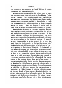 England and Napoleon in 1803. Being the despatches of lord Whitworth and others | Charles Whitworth Whitworth