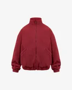 Куртка Called a Garment Флисовая FCF Logo Jacketvol.2 вишневая