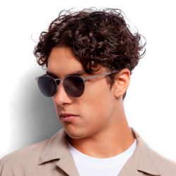 Очки солнцезащитные WHITELAB Avenue "Silver/Dark Grey"