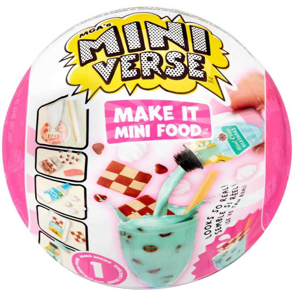 MGA&#39;s Miniverse - Мини-еда Ресторанный шар-сюрприз Make It Mini Food 589938 / артикул   589938  / GTIN 035051589938