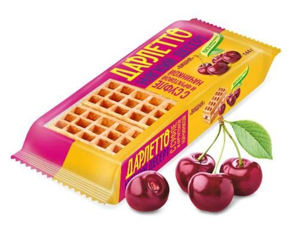 Десерт ДАРЛЕТТО вишня 144г
