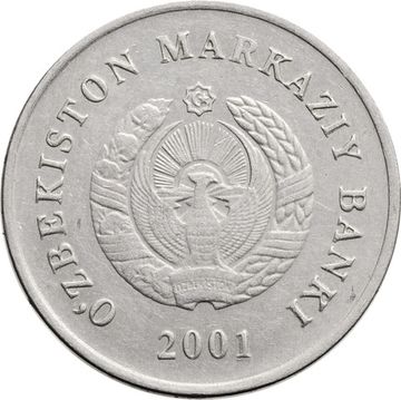 10 сум 2001 Узбекистан