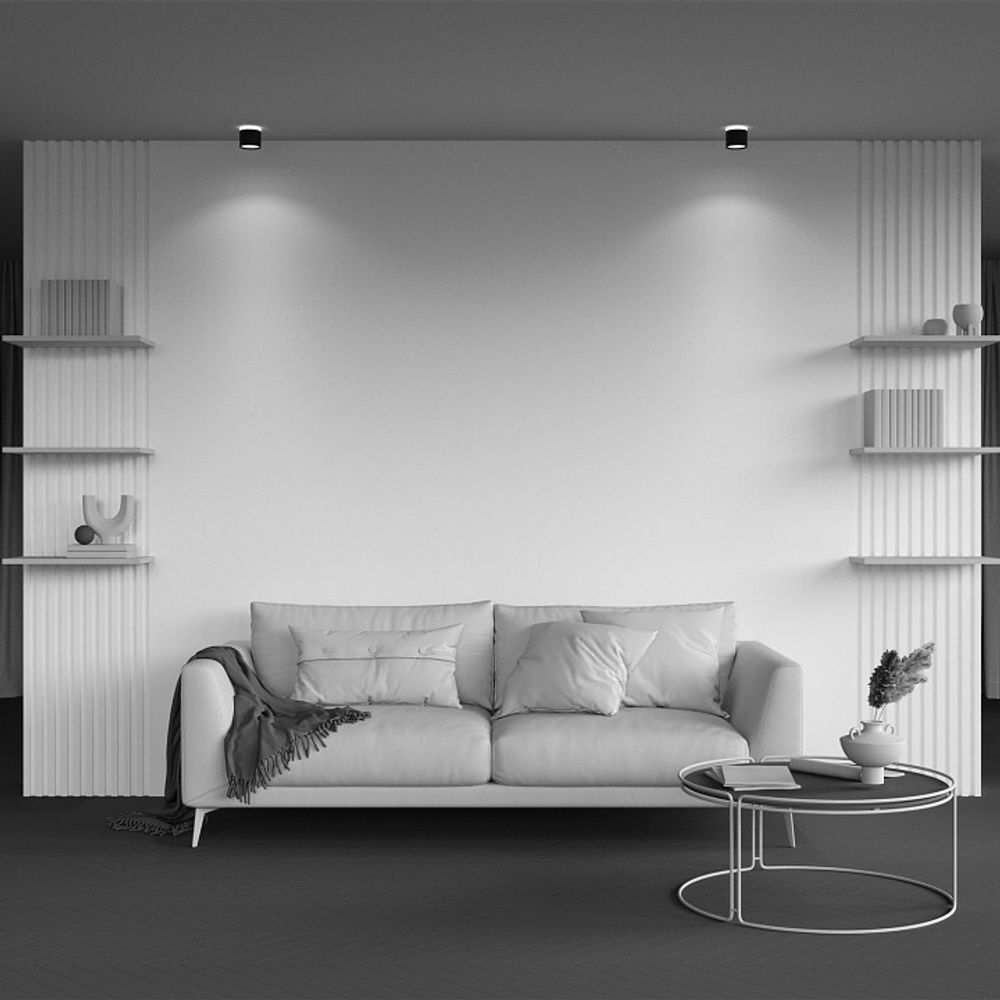 Накладной светильник Maytoni  C120CL-GX53-B