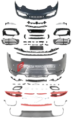 Обвес переделка в стиле CARRERA 991.2 для PORSCHE CARRERA 911 991.1 2012–2019
