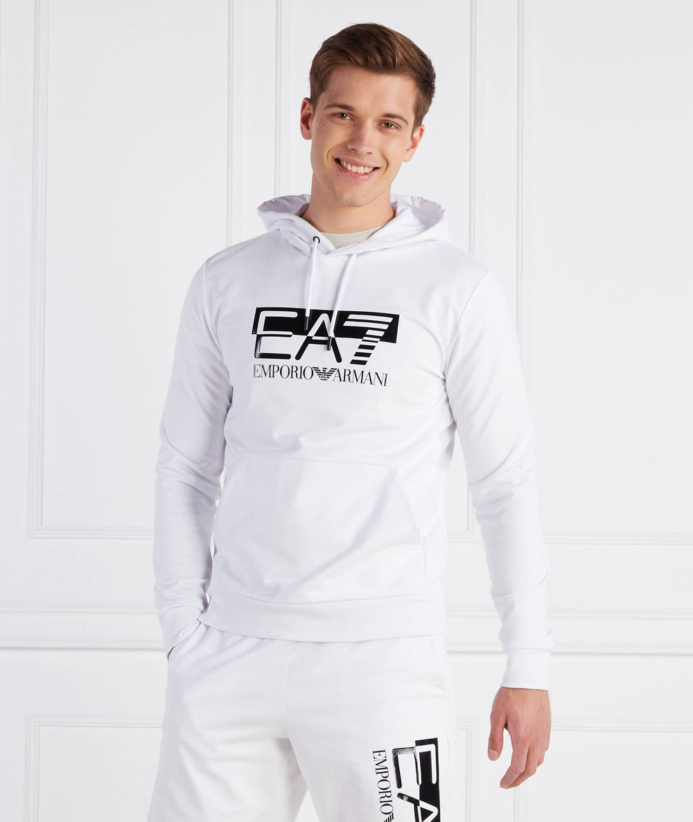 Худи EA7 - белый(6RPM62 PJ05Z)