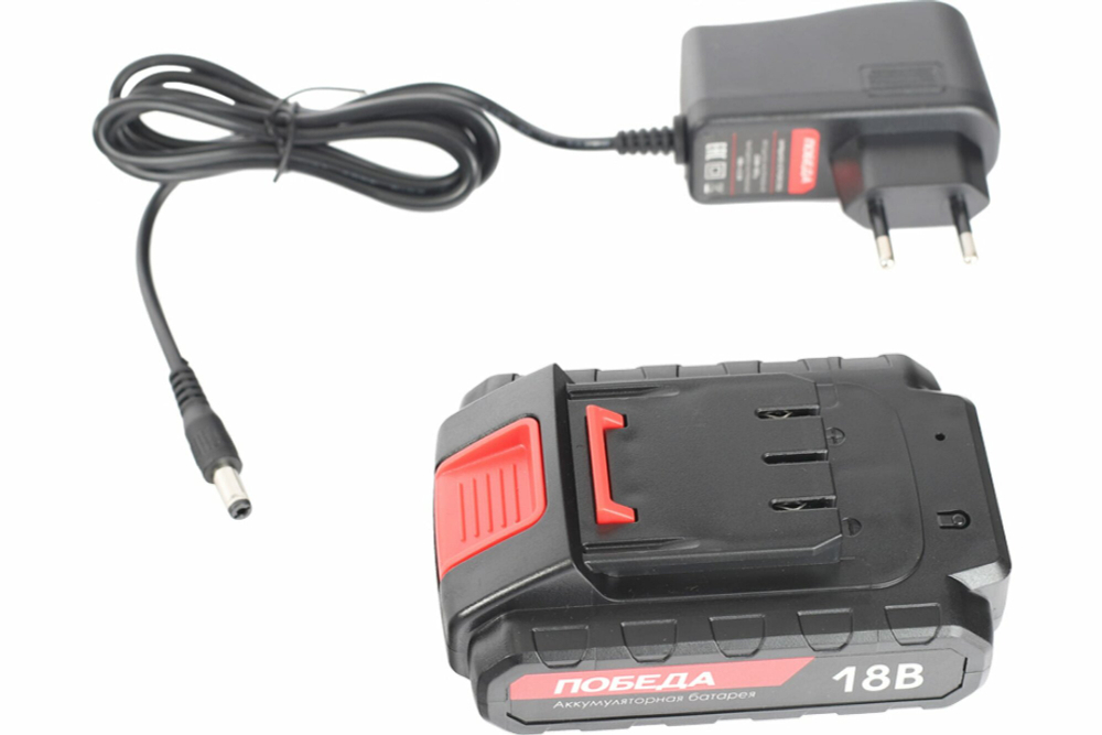 Аккумуляторная дрель-шуруповерт Победа ДА-18/2 Ли