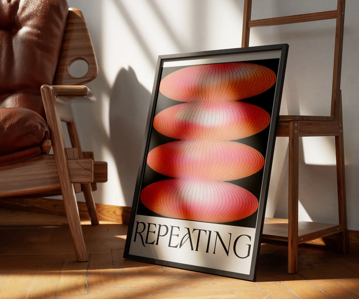 Постер на холсте Repeating