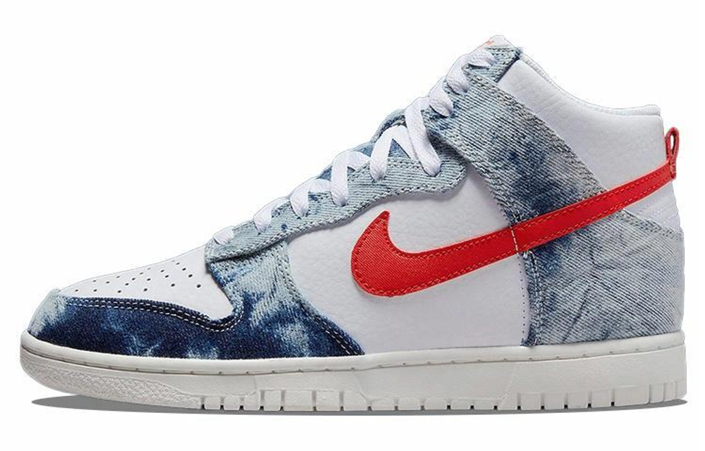 Кроссовки Nike Dunk "Washed Denim" (Женская размерная сетка)
