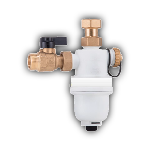 Фильтр-шламоотделитель STOUT с магнитом для настенных котлов 3/4"