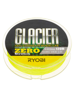 Шнур плетеный для рыбалки Ryobi GLACLER ZERO-120M yellow 0.3/d-0.092mm