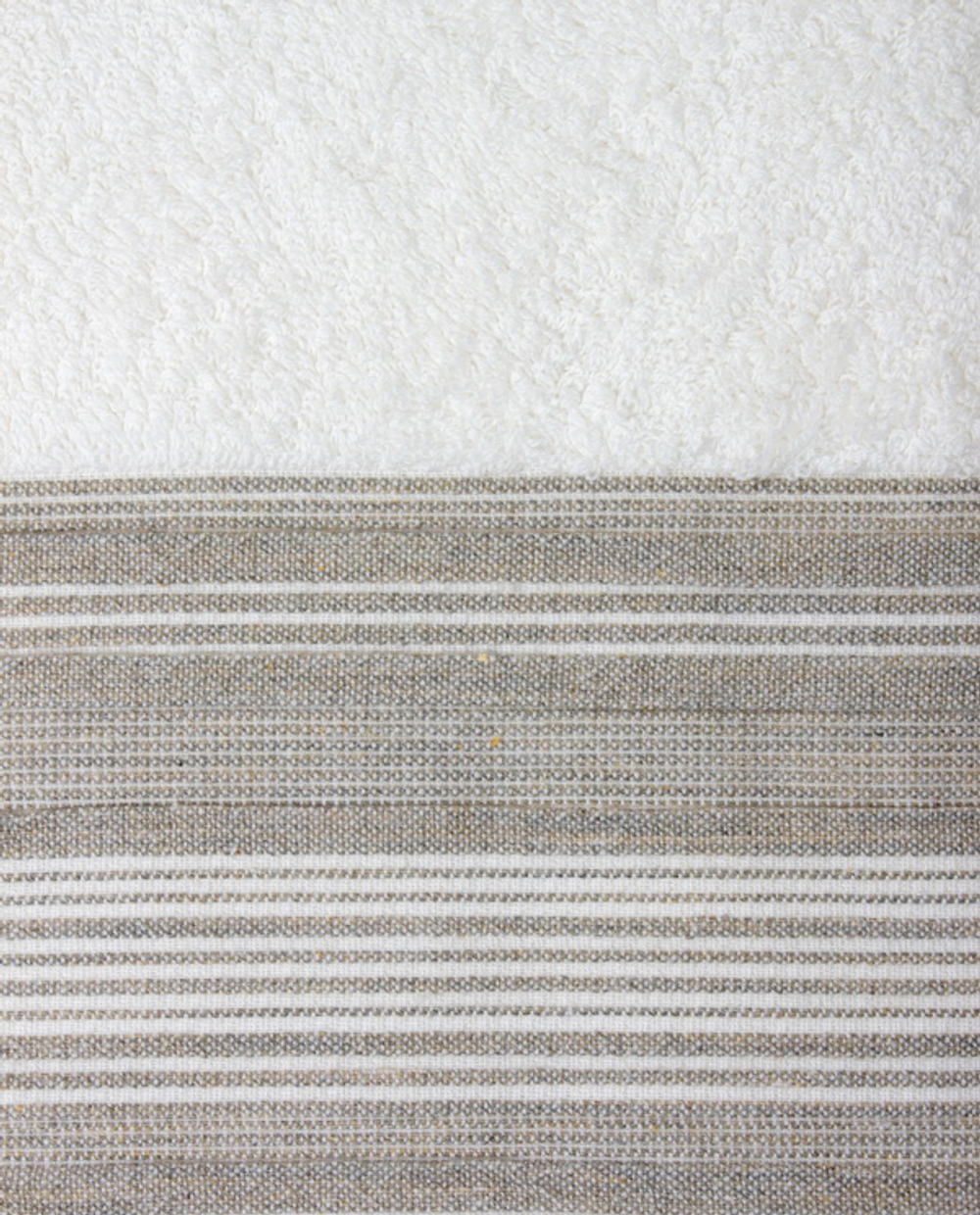 Набор полотенец 3 шт Devilla Brest Сплошная полоса белый