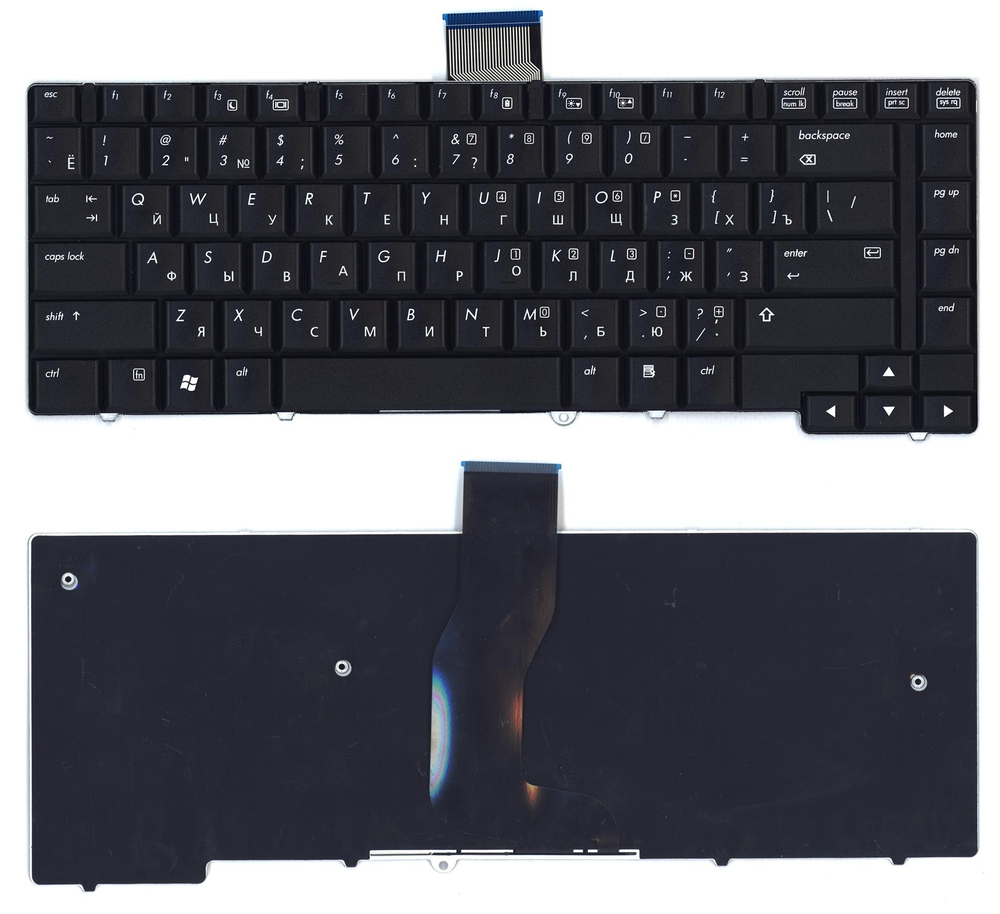 Клавиатура для ноутбука HP Elitebook 6930 6930p черная без Track Point
