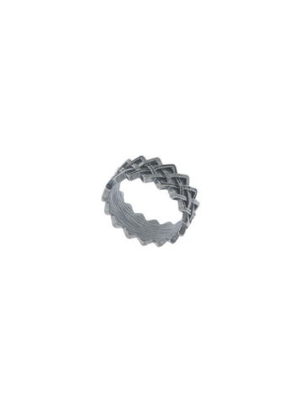 "Плетение" кольцо в серебряном покрытии из коллекции "Полный отрыв" от Jenavi