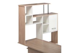 Компьютерный стол КС15 правый 142,7х130х175,2 дуб сонома