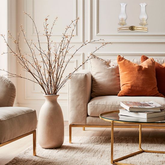 Бра LA LAMPADA 50927 (WB.805/2.17 IVORY WOOD-ALL IVORY)