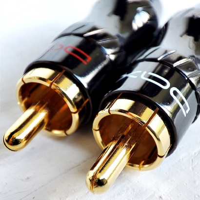 DAXX T05 Разъемы RCA типа 'папа' для распайки кабелей D=6.0мм -1шт-