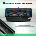 Клавиатура Oklick GMNG 985GK черный (1677413)