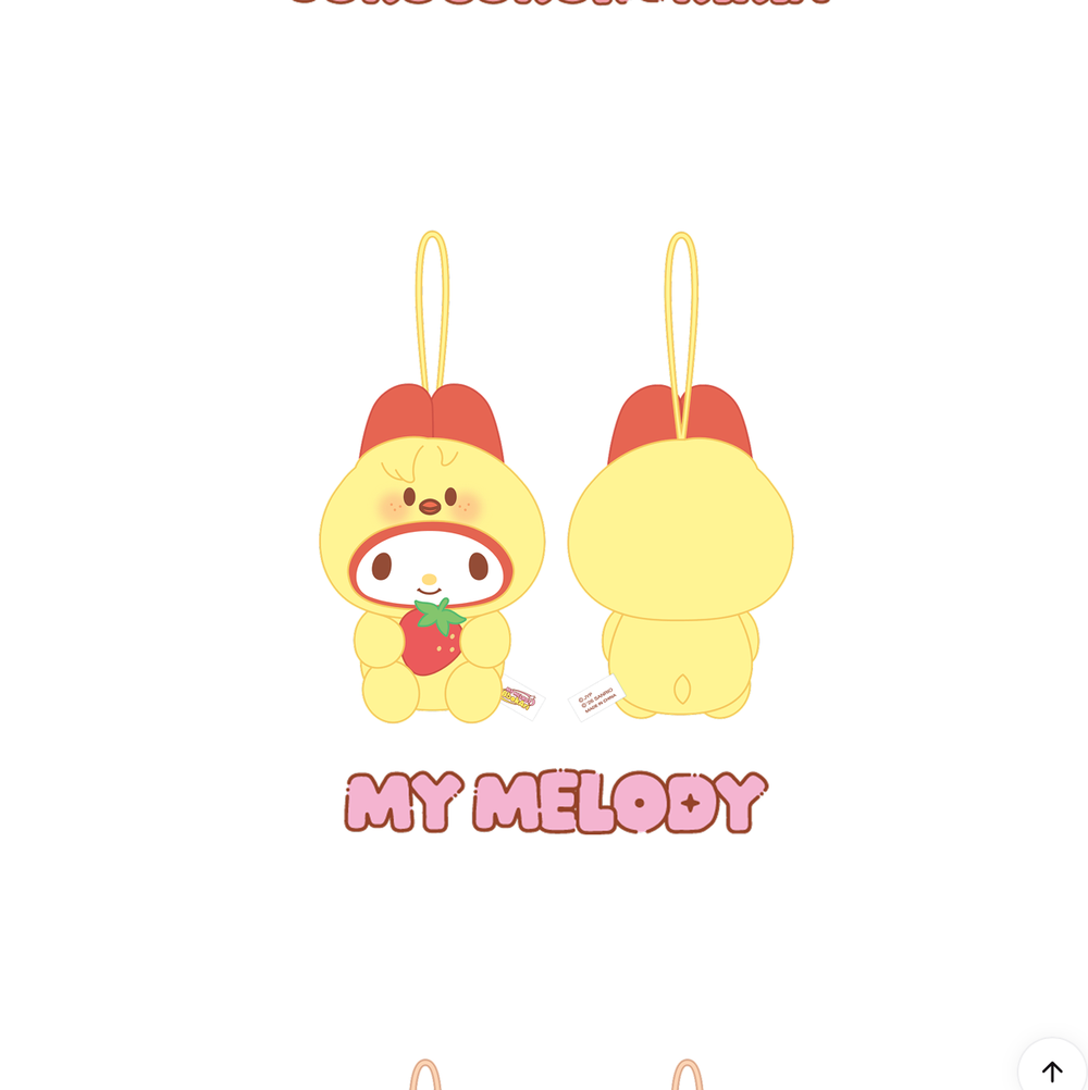 Мерч SCENT PLUSH - SKZOO X SANRIO CHARACTERS (ароматизированный брелок)
