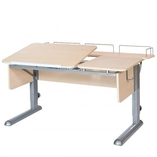 Растущая парта Астек Твин-2 с фронтовой приставкой (1150×850 мм)