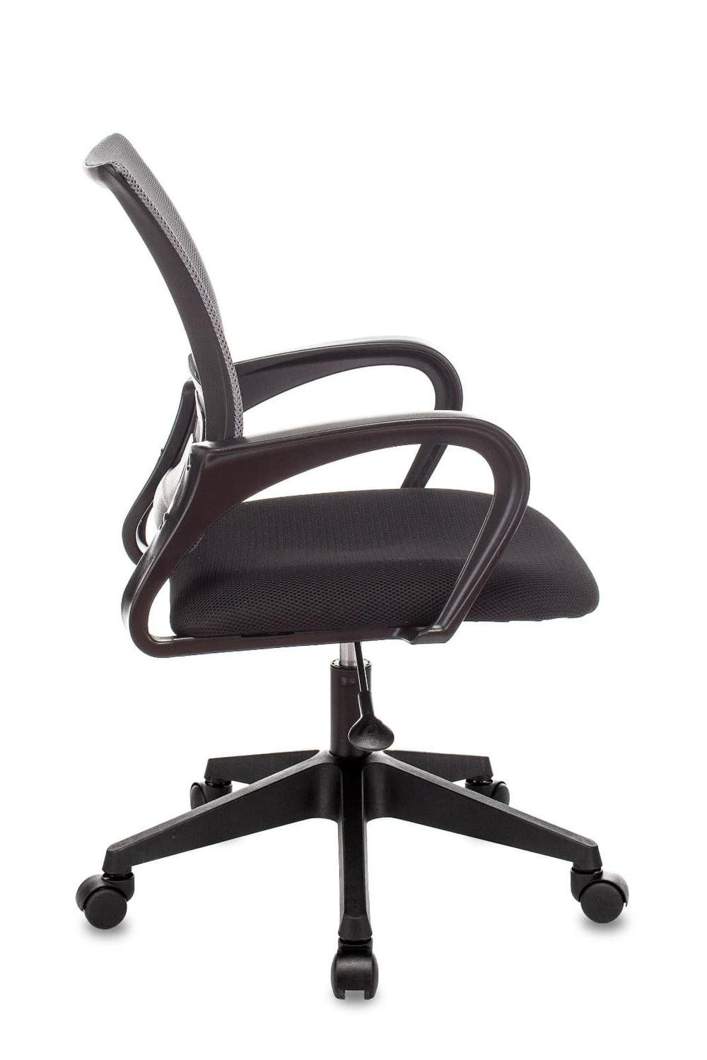 Кресло офисное TopChairs ST-Basic сетка/ткань темно-серый