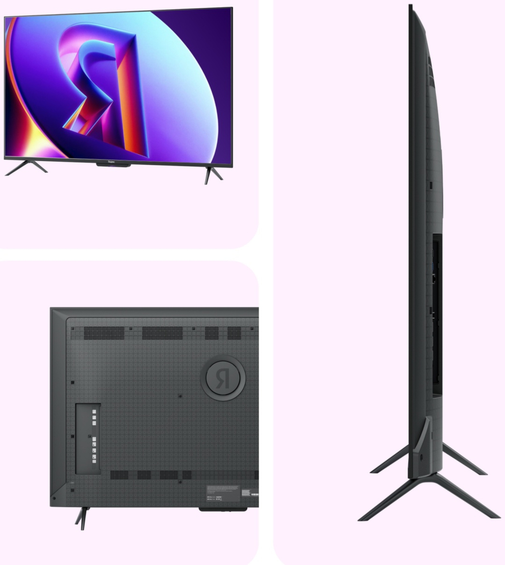 Телевизор Яндекс YNDX-00103 140 см черный