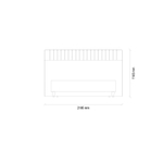 Изголовье (180x200 см) ENZA HOME BASEL EH59537