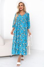 Платье Серенада (голубой) Р11-1044/21 Nikol