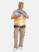 Рубашка Яндекс Гавайская желтая