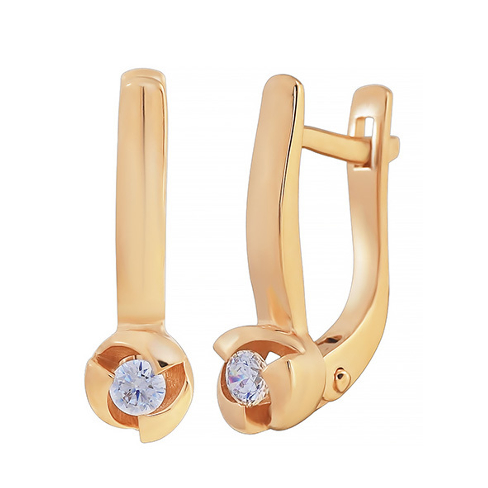 Серьги из золота 585 пробы