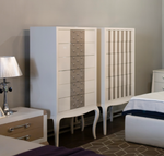 AMURA Комод 6 ящ.(70*145) 98% GLOSS/CAPITONE